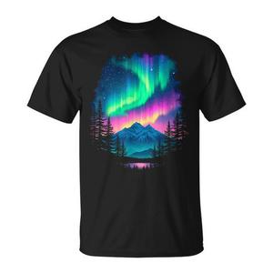 T-Shirt Paesaggio Scenico Aurora Boreale - Prodotto Promozionale Premium - Product Image 1
