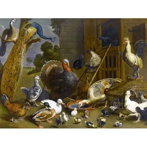 A. Utrecht 10x8 Pared de cocina Backsplash Variedad de pájaros Mural de azulejos de cerámica - Product Image 1