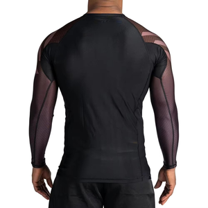 OEM Design Compression Mma Rash Guard bjj Rashguard custom Sublimated <b>Printed</b> Mens Rash Guard - Product Image 3