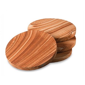 ที่รองแก้วไม้ธรรมชาติสำหรับใช้ในครัว ร้านอาหาร ร้านกาแฟ อุปกรณ์ครัว ที่รองแก้ว - Product Image 5