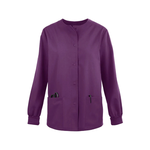 Blouse médicale respirante facile d'entretien, résistante aux plis, en mélange de coton, uniformes d'hôpital, tissu confortable, logo personnalisé - Product Image 1