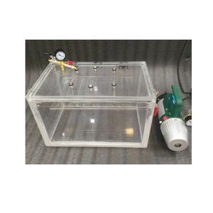 Équipement de test de recherche scientifique d'équipement de cube de laboratoire de chambre à vide acrylique - Product Image 1