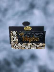 โพสต์เชื่อมโยงกับคลัทช์เรซินคุณภาพมาตรฐานกระเป๋าดีไซน์เนอร์ที่ไม่ซ้ำใครหรูหรา - Product Image 2