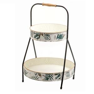 Superior Quality Golden Plated Finishing <b>Cake</b> <b>Server</b> Rounded Platter For Event & Birthday Party Celebration Usage Items - Product Image 4