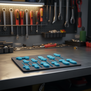 Inserto de Espuma Suave de 2 Componentes Hazet para Estuches de Herramientas 163-100/13 - Product Image 3