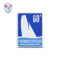 Badges de Logo d'étiquettes tissées sur mesure