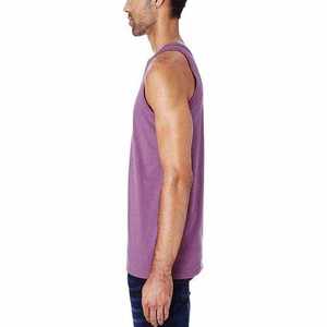 Camisetas de Tirantes para Hombre de Alta Calidad, Corte Cuadrado, Acanaladas, Personalizadas, al por Mayor, para Gimnasio - Product Image 4