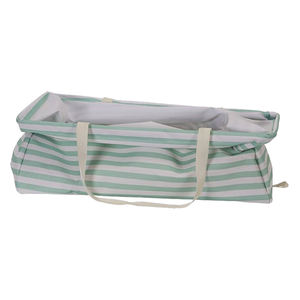 Essentiels de la maison autre motif fermeture à glissière toile unisexe sac à main grande capacité fourre-tout doublure en PVC résistant à l'eau - Product Image 4