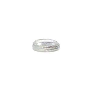 Piedra de Zafiro Blanco Natural de 5.94 Quilates, Corte Ovalado Facetado con Forma de Estrella, Gema Mineral Tratada con Calor - Product Image 3