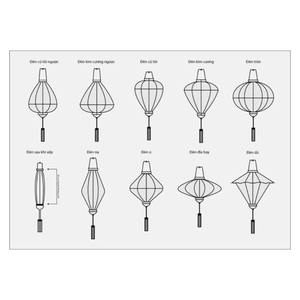 2024 LANTERNE EN SOIE DE HAUTE QUALITÉ Meilleur vendeur au Vietnam Meilleure vente lanterne en soie de bambou/lanternes en soie vietnamiennes pour la décoration - Product Image 6