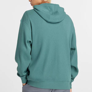 Sweat à capuche en coton doux gaufré de qualité supérieure pour hommes, confortable, coupe décontractée avec poche avant, tenue décontractée et élégante pour toutes les saisons. - Product Image 4