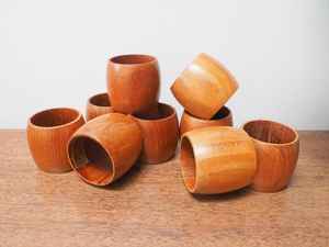 Modern Eco-Friendly Napkin <b>Rings</b> <b>Resin</b> Metal Wood & Glass Customized Size Table Decor by MS Handicraft - Product Image 3