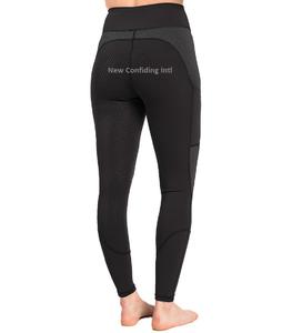 Super OEM vêtements équestres élégant équipement d'équitation Leggings de cheval à la mode collants d'équitation personnalisés avec poches pour téléphone - Product Image 1