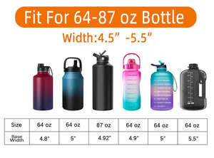 Atlas Luxury Waterproof Adjustable Strap Polyester 30 40oz Portable Outdoor Sports Shoulder Crossbody Water <b>Bottle</b> Bag - Product Image 4