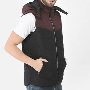 Uso al aire libre Chaleco acolchado más vendido Ropa de moda Material duradero Chaleco acolchado para hombres en precio al por mayor - Product Image 3