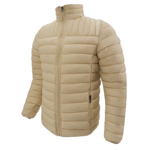 Chaqueta acolchada de hombre brillante de último diseño con patrón de burbujas acolchado, ropa de calle informal, chaqueta de invierno, Color sólido ligero - Product Image 3