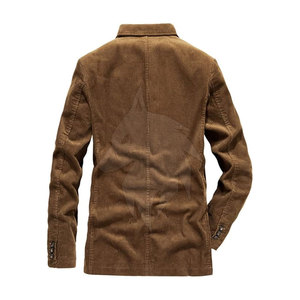 Chaqueta de pana de hombre de último diseño de alta calidad chaqueta de pana de gran tamaño transpirable para hombre - Product Image 2