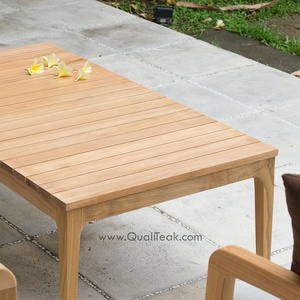 Ensemble de salon d'extérieur contemporain Fuego Teak, imperméable et lavable, pour villa et hôtel - Product Image 5