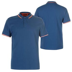 Último diseño sólido todo color 100% algodón hombres para polo hecho a medida cuello transpirable último lanzamiento de adultos en venta - Product Image 5