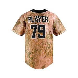 Jersey de béisbol liso personalizado Sublimado Béisbol Softball Desgaste Sublimación Jersey de béisbol - Product Image 6