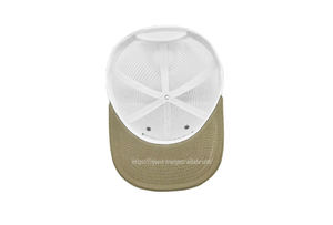 Gorra de camionero de verano de malla cómoda y transpirable de 6 paneles personalizada, ropa vintage de moda y elegante producida en Vietnam - Product Image 6