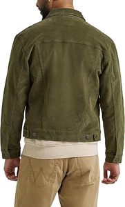 Chaqueta Vaquera Vintage Lavada para Hombre, Cuello Alto, Algodón, Ropa Exterior Informal, Estilo Urbano Personalizado para Primavera - Product Image 2