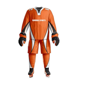 Nuevo Uniforme de Hockey sobre Hielo Personalizado con Logotipo de Equipo, Impermeable, de Secado Rápido, Transpirable, 100% Poliéster, Precio al por Mayor - Product Image 2