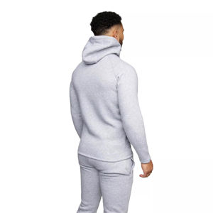 Ensemble de survêtement deux pièces pour homme, vêtements de sport, fitness, décontracté, entraînement, streetwear, à capuche, uni, respirant, écologique - Product Image 6