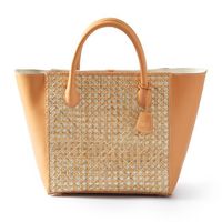 Sac à main en cuir et rotin, mode estivale, sac à bandoulière vintage, cadeau pour elle