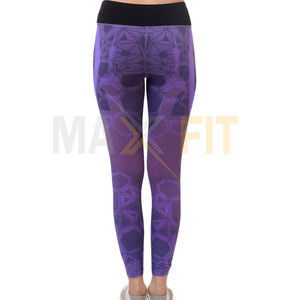 2026 Custom High Quality Women's Fitness <b>Leggings</b> <b>Top</b> Design High-Waist Striped <b>Legging</b> Casual Style - Product Image 2