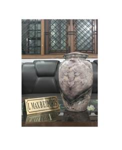 Fabricante de urnas de cremación de alta calidad, diseño único multicolor de aluminio, urnas para cenizas para adultos, suministros para urnas funerarias de cenizas humanas - Product Image 1