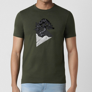 2025 Camiseta de verano de manga corta de algodón 100% Premium para hombre, Impresión de logotipo personalizado, diseño de moda de alta calidad - Product Image 1