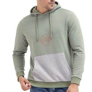 เสื้อฮู้ดผู้ชายแบบลำลองระบายอากาศได้ดีมีฮู้ดสั่งตัดตามแบบมีในสต็อก - Product Image 4