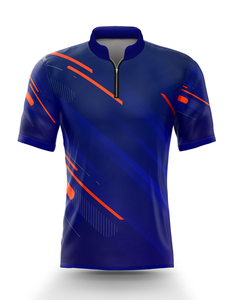 Polos de sport pour hommes et femmes Sublimation Dye Bowling Jersey Golf Jersey Dart Shirt-Seamless - Product Image 6