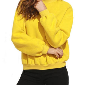 Moda suelta cómoda Casual Girls Stripe mujer sudadera con bolsillos señoras liso cuello redondo sudaderas - Product Image 5