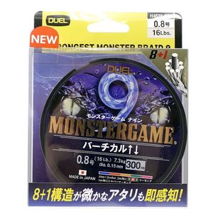 เกมดวลมอนสเตอร์ ®   สายตกปลาแนวตั้ง 9 เส้น 200-300 ม. (รุ่น: 0.6/0.8/1/1.2/1.5/2/2.5/3/4/5/6) - Product Image 4