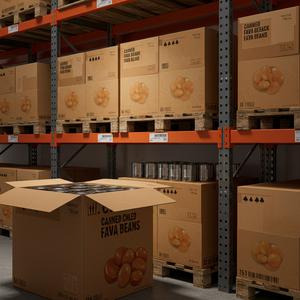 Protein Rich Canned Fava Beans Bulk <b>Packed</b> Canned Fava Beans From Fresh Crops Processed For Long <b>Storage</b> - Product Image 3