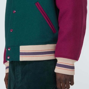 Ropa de hombre Chaqueta de hombre Béisbol Varsity Lana Botón Abajo Chaquetas de hombre Chaqueta de béisbol universitaria más vendida para hombres - Product Image 6