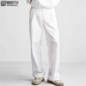 Fabricant Blanc Full Zip Hoodies Pants Set Custom Light Cotton Winter Breathable Tracksuits for Men Vintage Tracksuit - Product Image 3