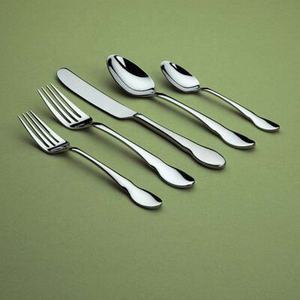 Cubertería con acabado plateado a granel de calidad increíble, vajilla de acero inoxidable de diseño personalizado, cuchara, cuchillo, tenedor, juego de cubiertos para uso doméstico - Product Image 5