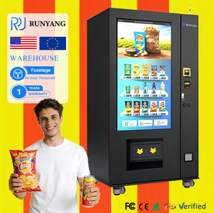 Distributeur automatique intelligent de nourriture et de boissons RUNYANG, sans personnel, pour l'extérieur, économique, avec intelligence artificielle - Product Image 1