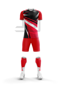 Tenue d'équipe de football personnalisée, maillot et short de football, tissu respirant 100% polyester, conçu pour les sports de compétition et le quotidien - Product Image 2