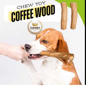 สุนัขเคี้ยวที่ปลอดภัยและเป็นธรรมชาติทำจากไม้ต้นกาแฟ - Product Image 1