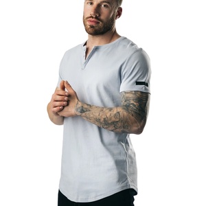 Camisetas personalizadas al por mayor con logotipo y estampado, 100% algodón, camisetas para hombre, camiseta lisa de verano, camiseta de manga corta - Product Image 1