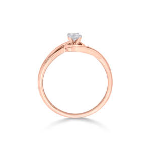 แหวนเพชรโรสโกลด์คลาสสิคโกลว์ - Product Image 5