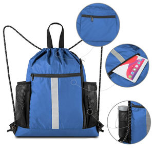 Custom logo Printed Promotional <b>Backpack</b> Drawstring Bag Wholesale Cheap Price <b>Lightweight</b> Casual Drawstring Bag - Product Image 5