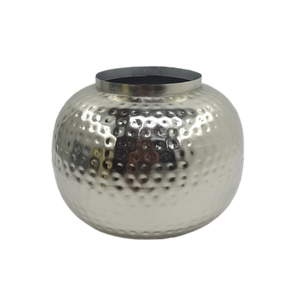 Florero de diseñador de metal, florero plateado, decoración de mesa de sala de estar para decoración de suelo y pared - Product Image 5