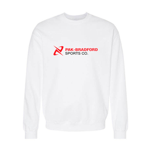 Fourniture d'usine Ras Du Cou Hommes Personnalisé Ras Du Cou Broderie Unisexe Coton Blanc Sweat Brodé pour Hommes - Product Image 3