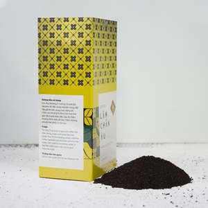 Café en poudre torréfaction moyenne, emballage personnalisé en carton, fournisseur de café en poudre, grains de café robusta, café moulu, poudre noire, origine Vietnam - Product Image 3