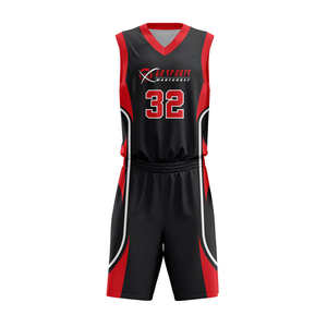 Maillot de basket-ball réversible ensemble uniforme personnalisé pour hommes femmes garçons filles vêtements de sport pratique porter Kit sublimé - Product Image 5